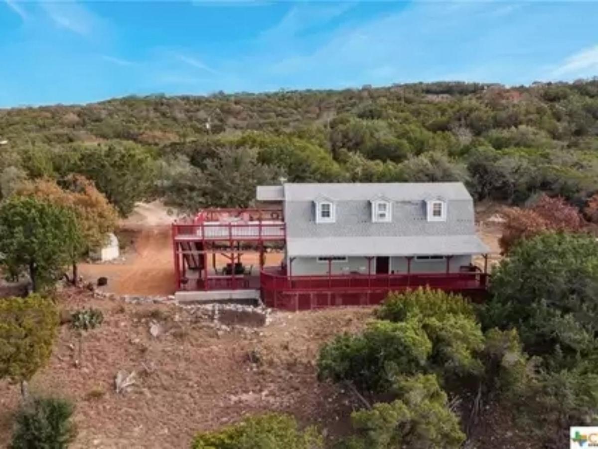 Entire 2Br 2Ba Hilltop View Home Sleeps 7 Pets 4 Acres Jacuzzi Central Ac Kingbeds Free Wifi-Parking Kitchen Washerdryer Starry Terrace Two Sunset Dining Patios Grill Stovetop Oven Fridge Onsitewoodedhiking Wildlife Coveredpatio4Pets & Birds Singing! Marble Falls Exteriér fotografie