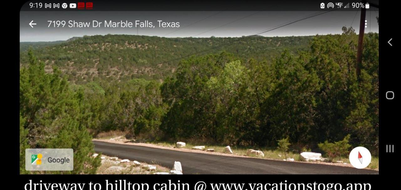 Entire 2Br 2Ba Hilltop View Home Sleeps 7 Pets 4 Acres Jacuzzi Central Ac Kingbeds Free Wifi-Parking Kitchen Washerdryer Starry Terrace Two Sunset Dining Patios Grill Stovetop Oven Fridge Onsitewoodedhiking Wildlife Coveredpatio4Pets & Birds Singing! Marble Falls Exteriér fotografie